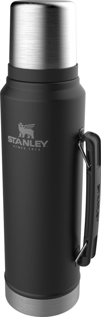 Stanley 10-08266-002, 1 l, Schwarz, Edelstahl, 24 h, 24 h, Produktbild 