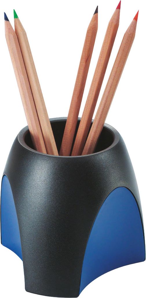 HAN Stifteköcher Delta 175334 schwarz/blau