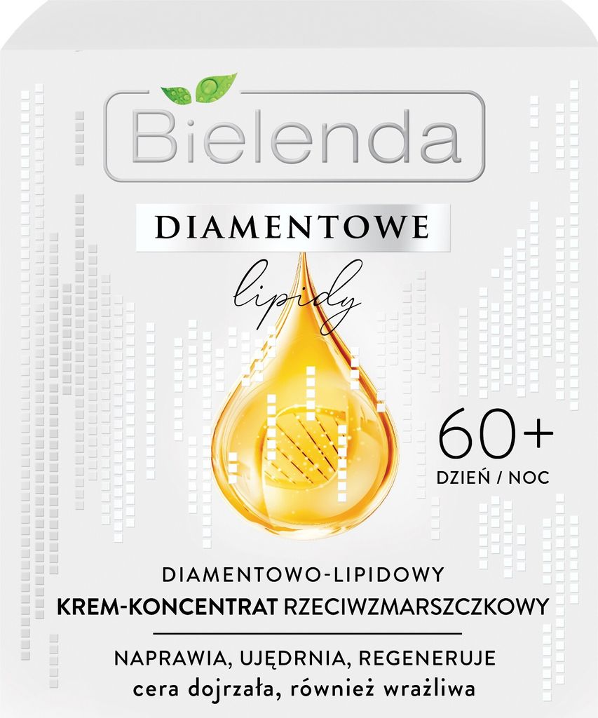 Bielenda Diamentowe Lipidy 60+ Krem-Koncentrat do twarzy na dzień i na noc 50 ml