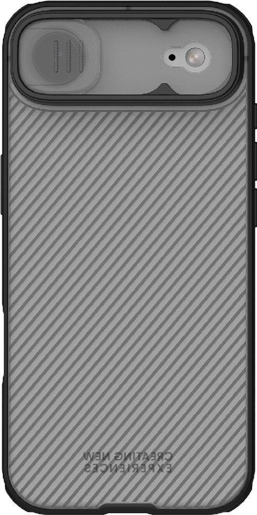 Handyhülle für iPhone Air, Nillkin CamShield Pro, Durchscheinend-Schwarz