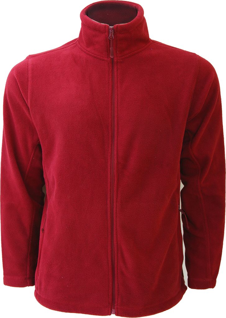 Russell Herren Outdoor-Fleecejacke BC575 (4XL) (Rot)