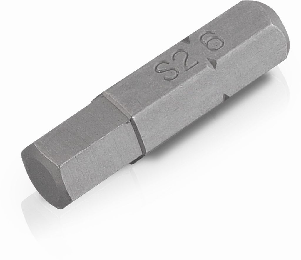 Sechskant-Schraubendreherkopf Nr. 6 (25 mm) - 2 Stück - Kreator