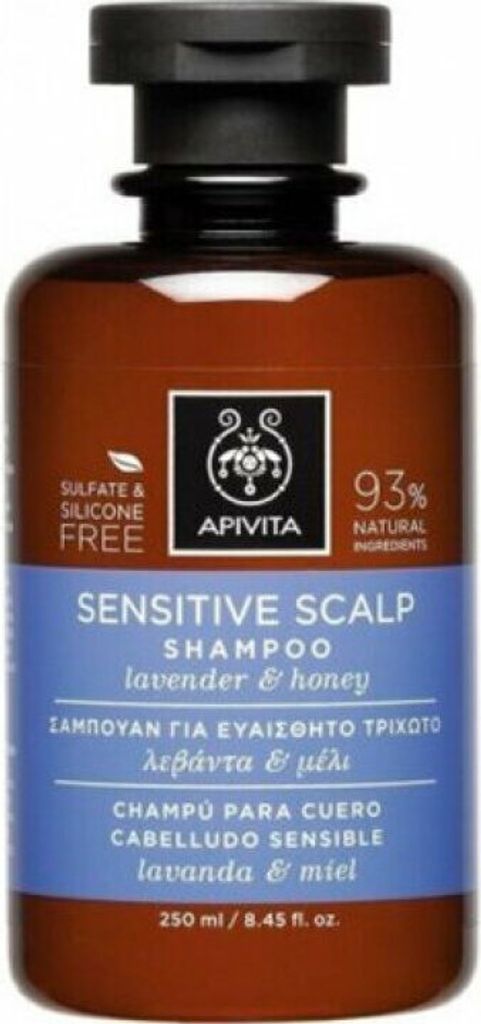 Apivita Sensitive Scalp Shampoo 250 ml Produktbild 
