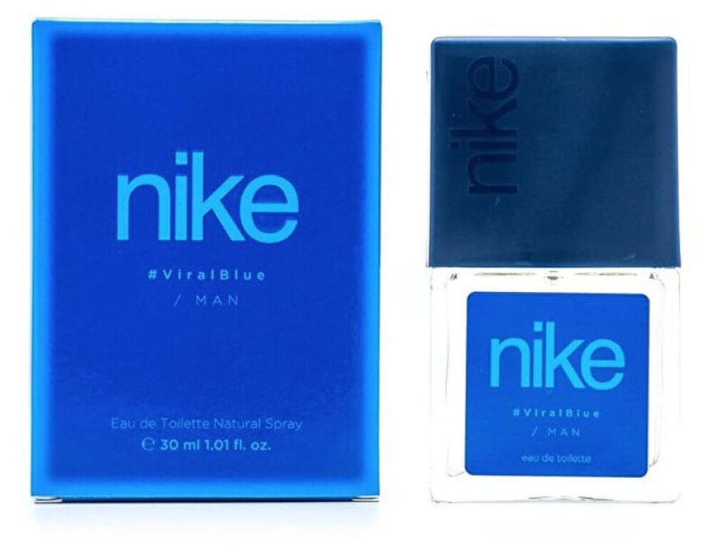 Nike #ViralBlue Heren eau de toilette, 30 ml Productafbeelding 