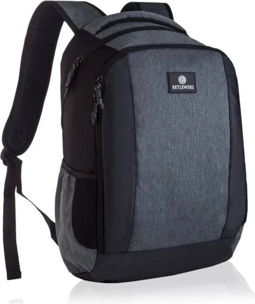 Zaino Betlewski EPO-4703 SZARY | Zainetto Scuola Università Grigio