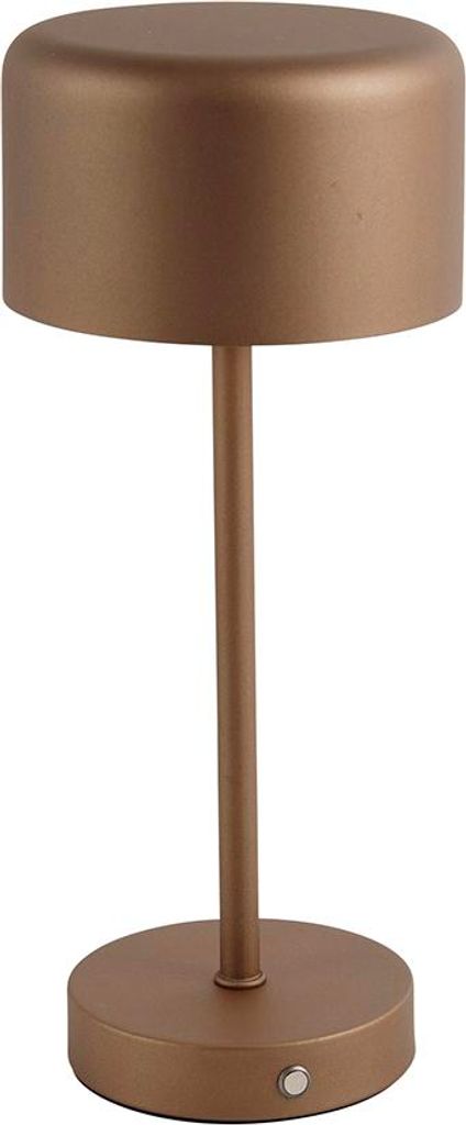 Trio Leuchten - Lampe de table moderne brune rechargeable - Image du produit 