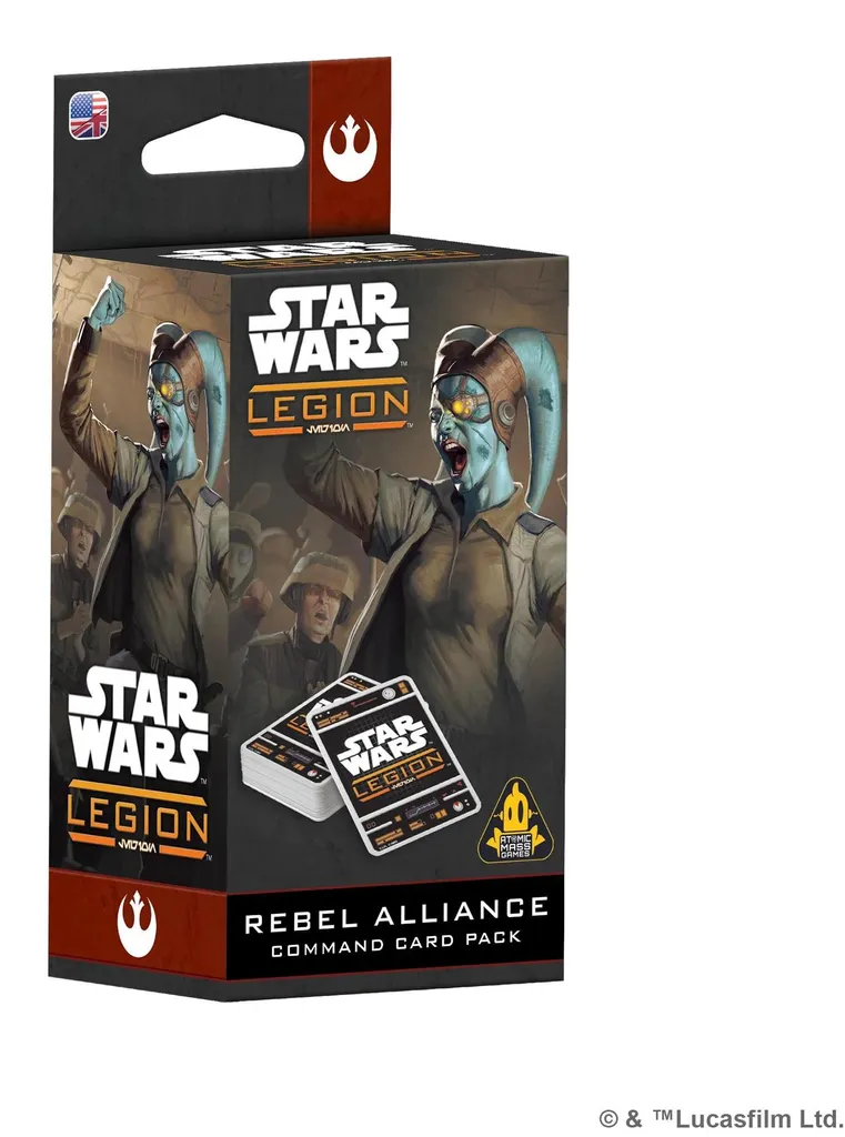 Pack Tactique Star Wars Legion : Cartes Commandement Alliance Rebelle