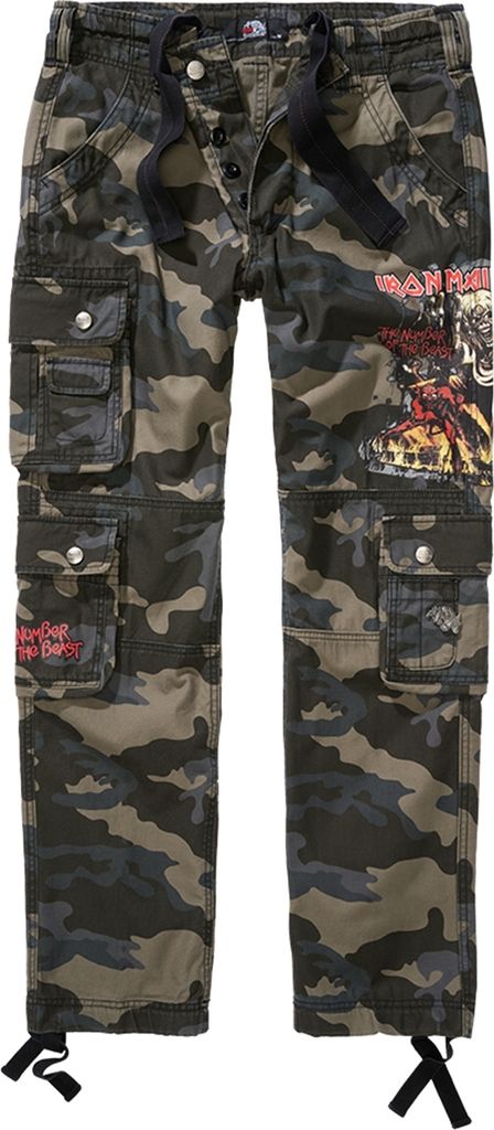 Brandit IRM Pure Slim Trouser dark_camo S