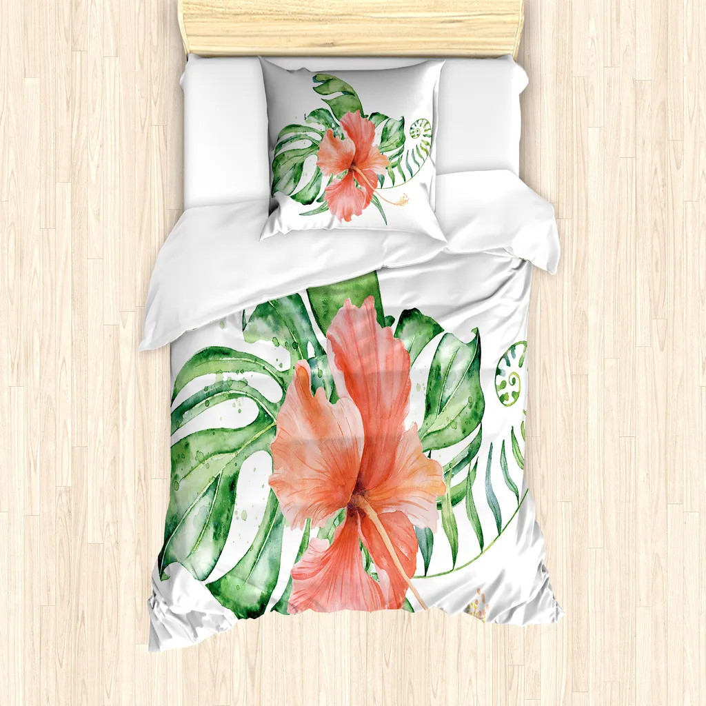 Copripiumino Floreale Esotico ABAKUHAUS - Look Insta-Ready 135x200
