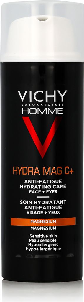 A product shot of a Vichy Homme skincare product.
