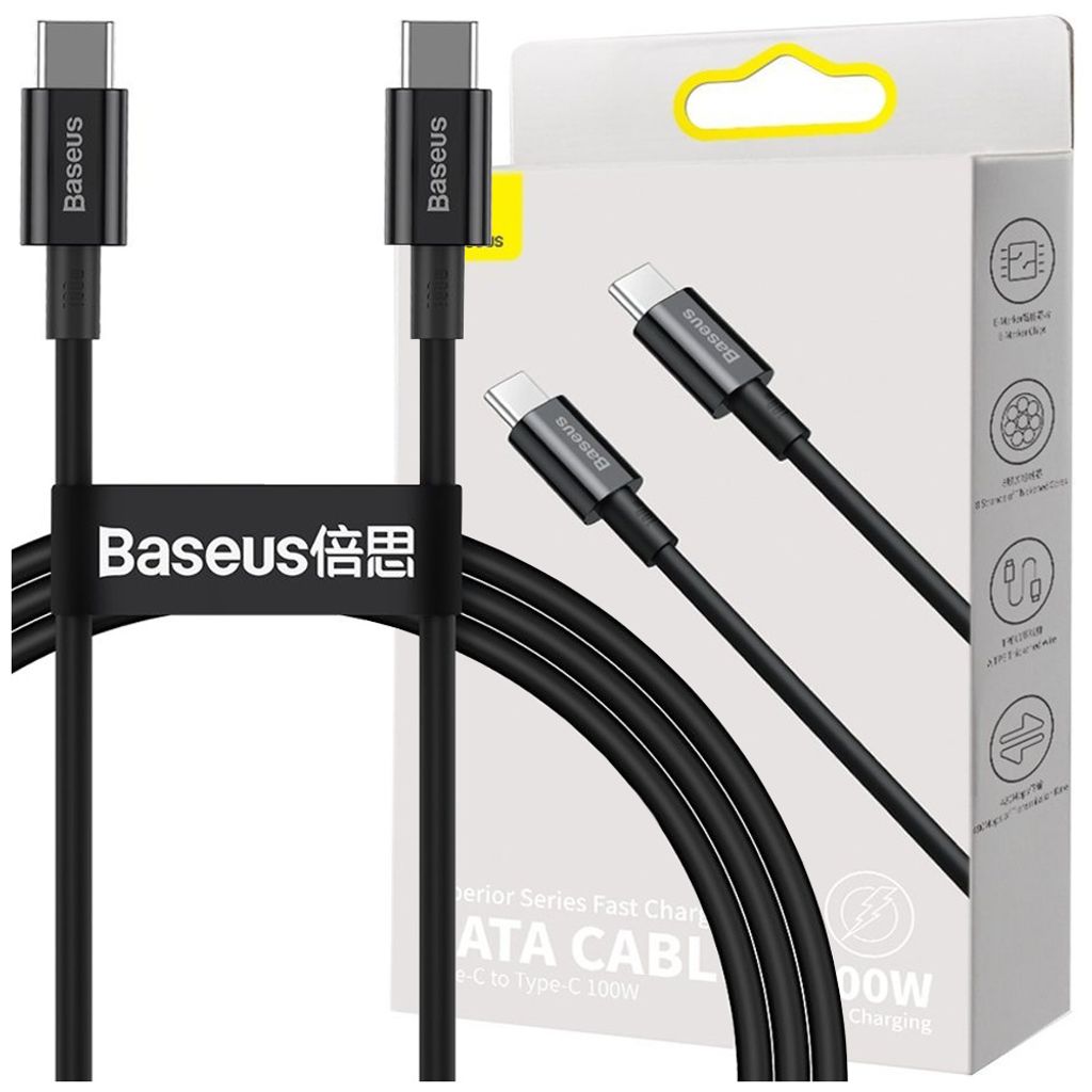 Baseus Superior Kabel Przewód Usb Typ C - Usb Typ C Szybkie Zdjęcie produktu 
