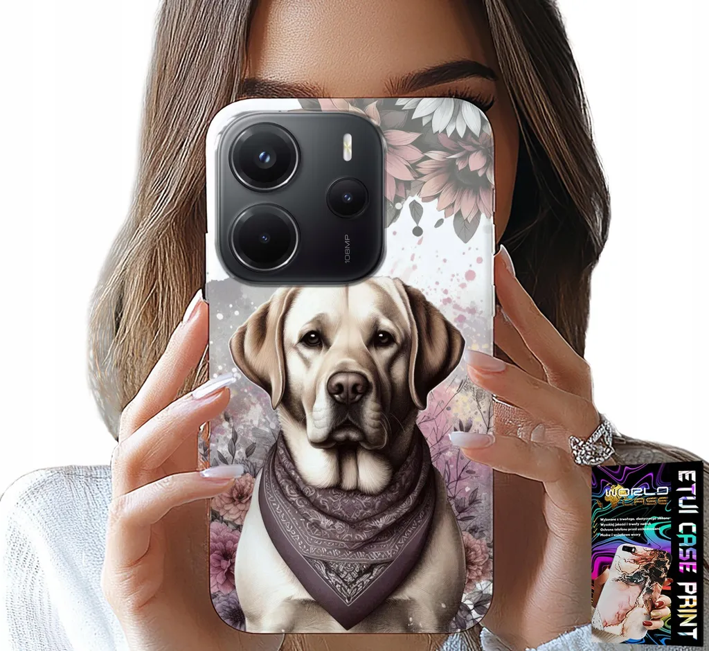 Custodia Husky Xiaomi Note 14 4G: Stile Unico in Vetro Temperato