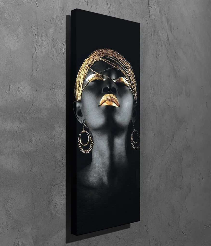 Tableau 100% Toile Wallity 30x80 cm - Couleurs Éclatantes et Durables