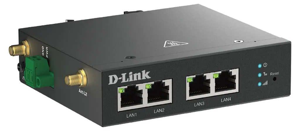 Solution Internet 4G pour Armoire Technique D-Link DWM-314-T Rail DIN - 11