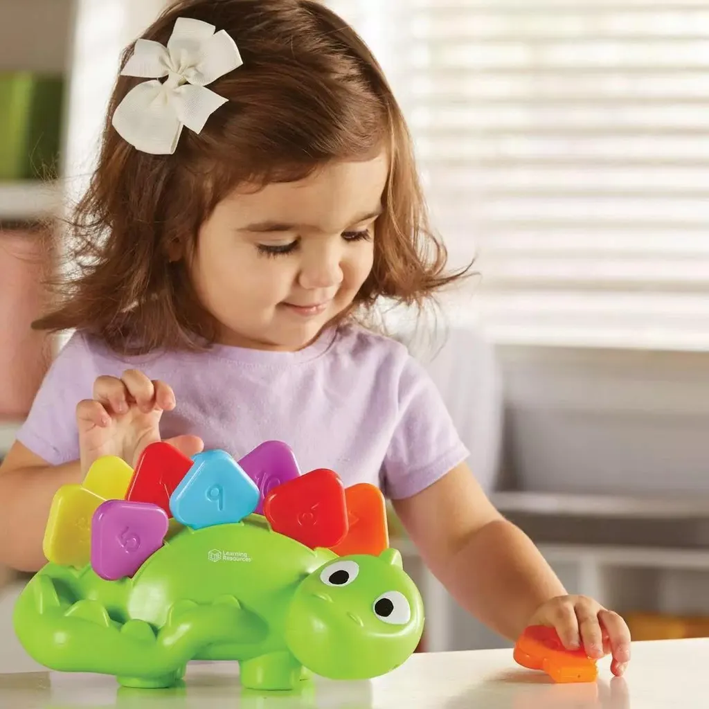 Steggy le dinosaure multicolore : jeu d'association aux 10 pièces - 8