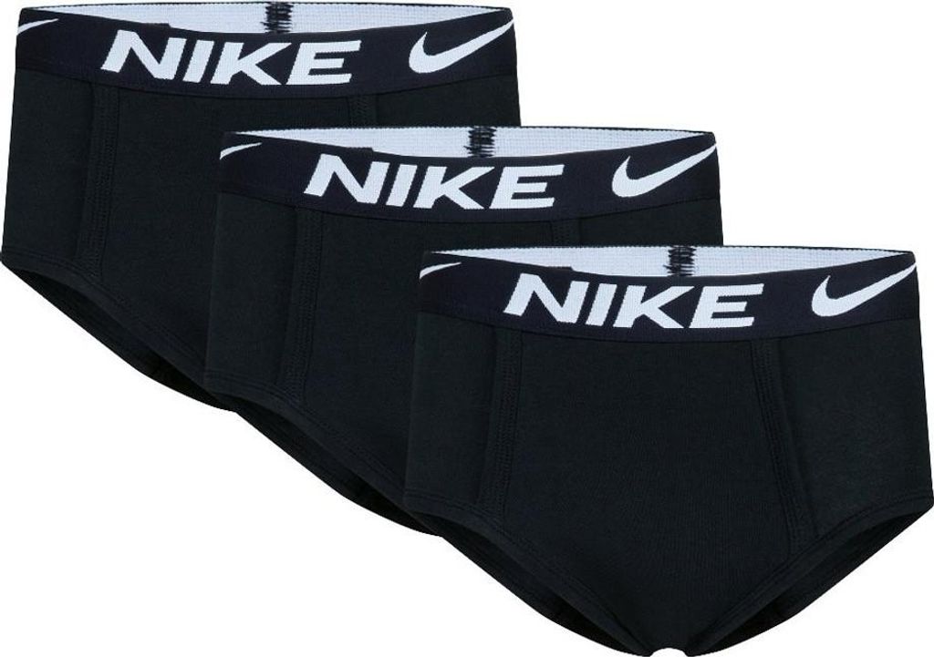 Nike Kids Hip Badeslip 3 Einheiten Schwarz 10-12 Years Jungen Schwarz 10-12 Years