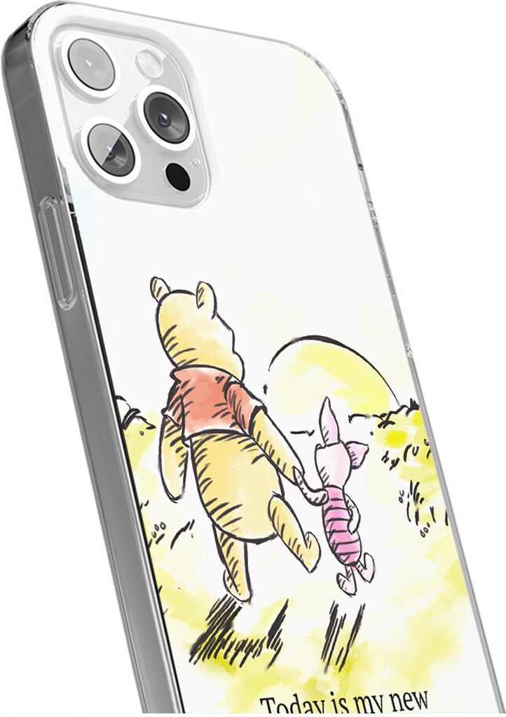 Handyhülle Winnie-012 Disney Full Print Weiß kompatibel mit Realme C55
