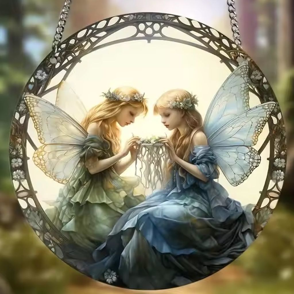 Magischer Sonnenfänger – Feen-Design für Ihr Zuhause KP32251