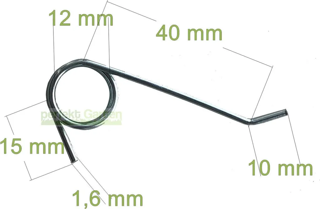 45x Molle Parkside PLVA40-LiA1/B1: Ricambi Scarificatore Acciaio Inox - 2