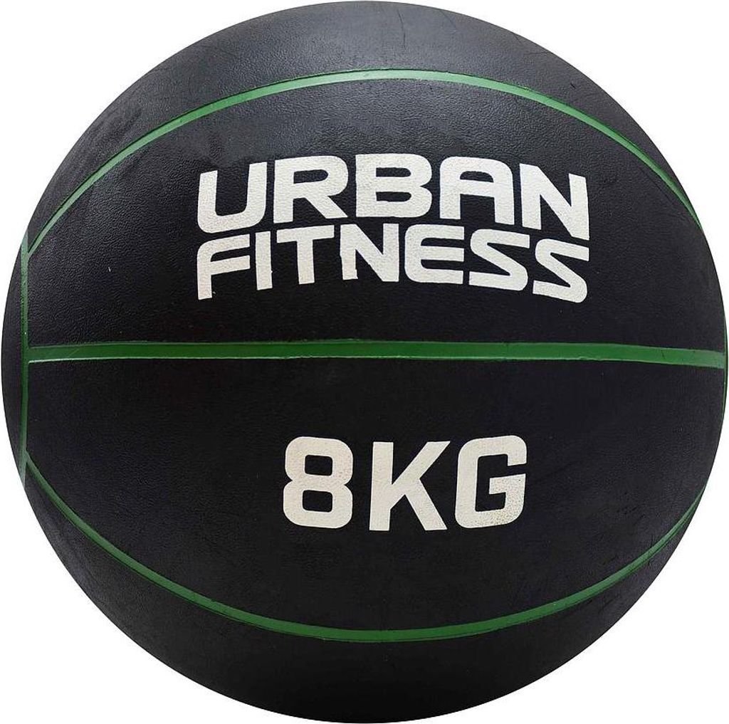 Urban Fitness Medizinball grün 8kg - Fitnessball für Krafttraining