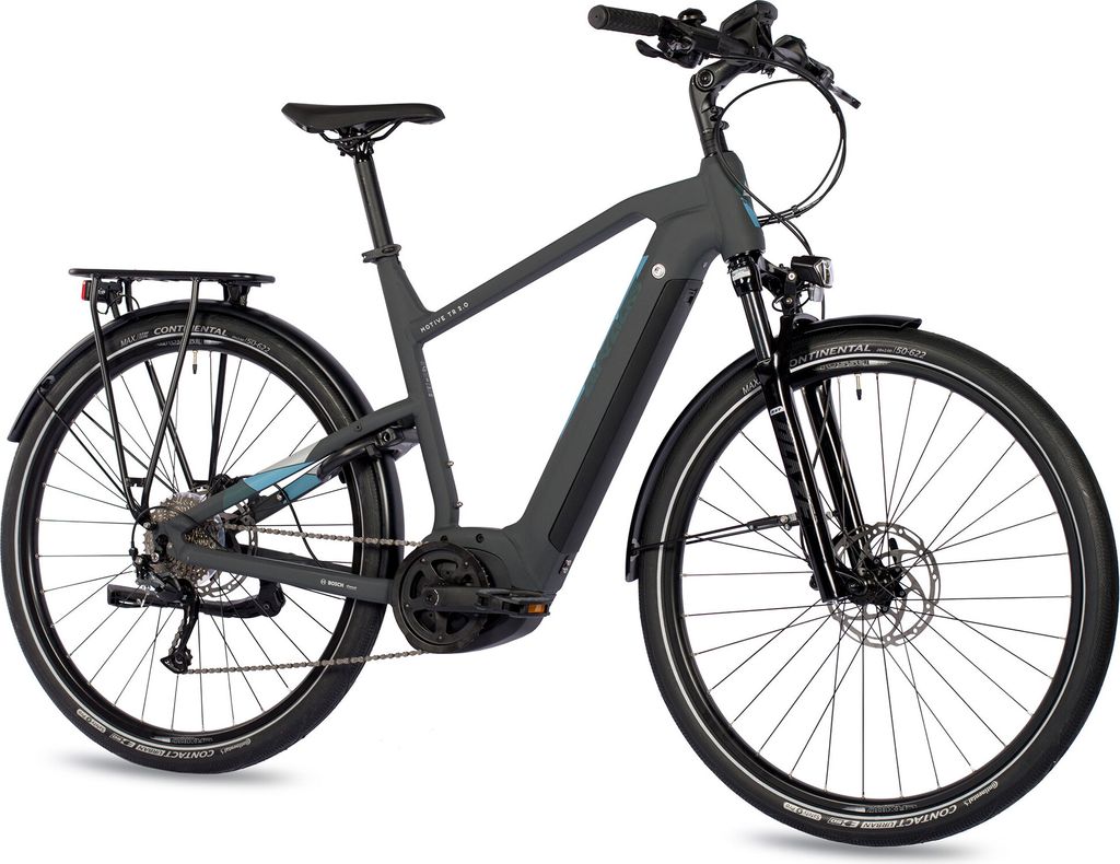 Airtracks 28 Zoll E-Bike Herren Trekking Fahrrad Motiv TR.2.0 Bosch Performance Line 625Wh Shimano 9G(54cm (Körpergröße 175-185cm))