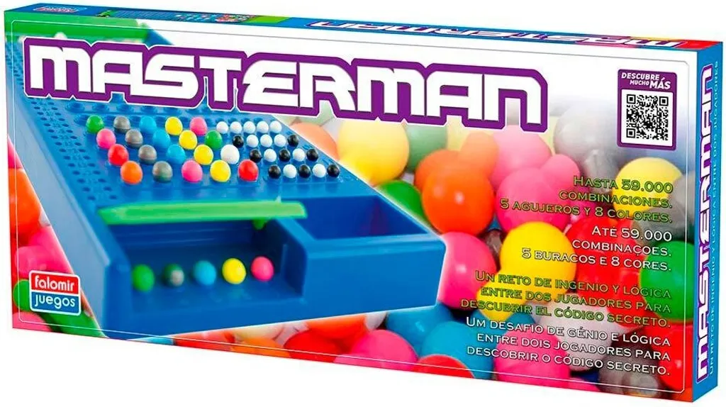 Falomir Mastermind Jeu de Société Stratégie Multicolore Standard Kids