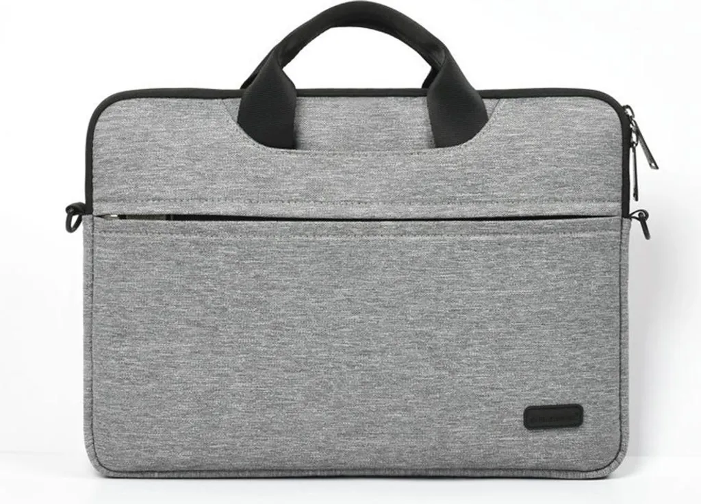 INF Sacoche Ordinateur 14-15,6 Pouces - Sacoche Grise en Polyester INF