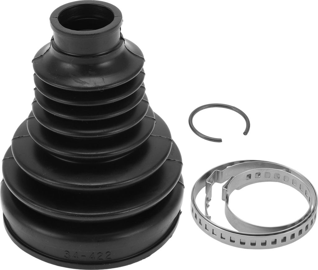 Kein. 97034929200 CV Gelenkmanschetten-Set mit Klemmen für Porsche Panamera 2011-2016 Innere Gelenkmanschette aus strapazierfähigem Gummi 1 Satz ...