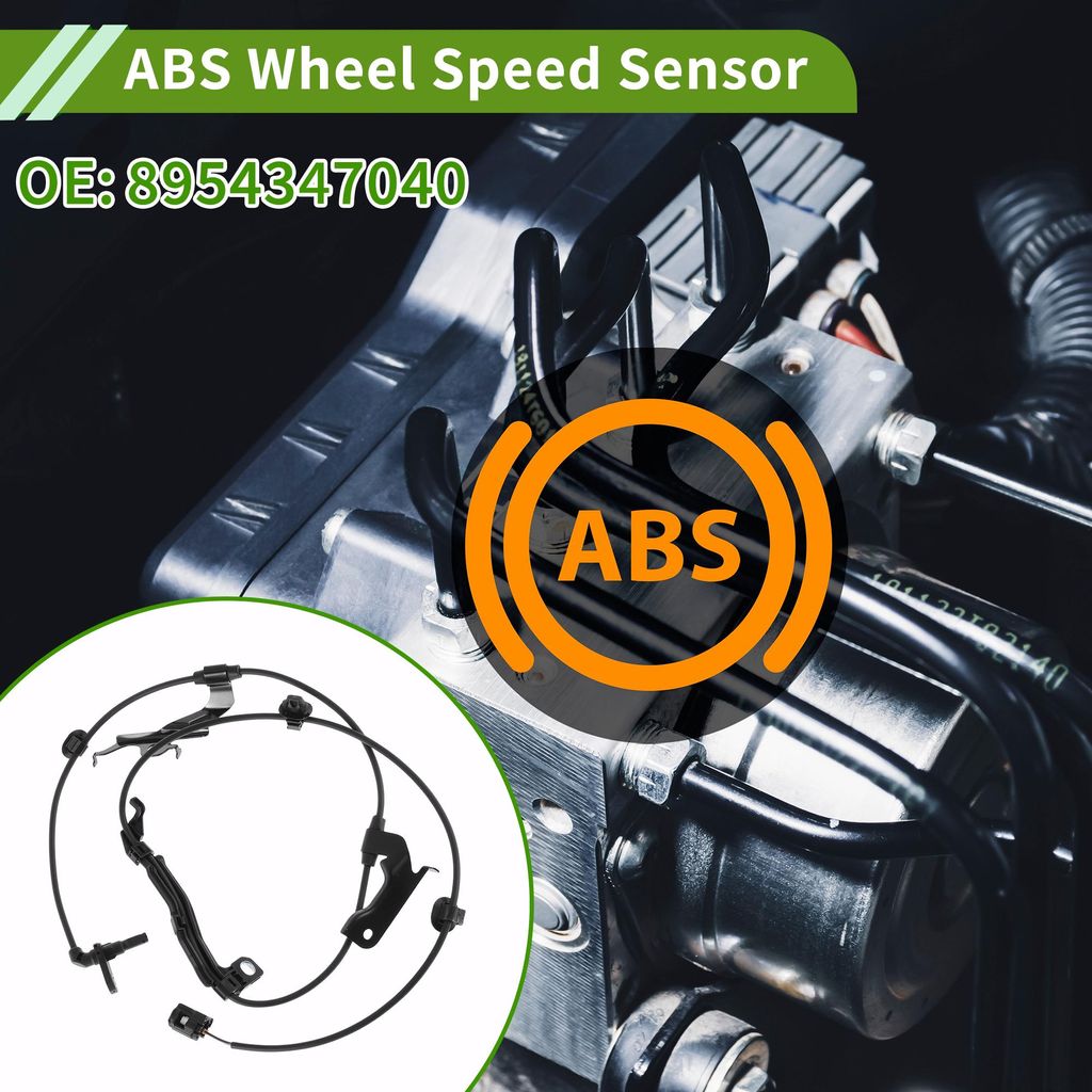 Kein. 8954347040 ABS Raddrehzahlsensor für Toyota Prius 2016-2020 Vorne Links ABS Sensor Antiblockiersystem Sensor 1 Stück