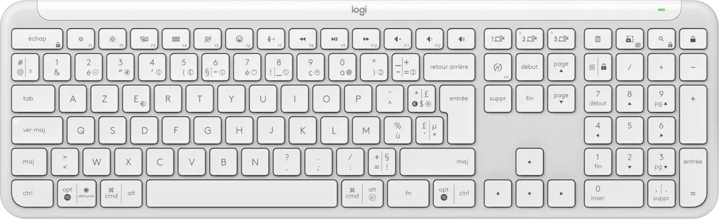 Clavier Logitech Signature Slim K950 idéal Télétravail et Multitâche
