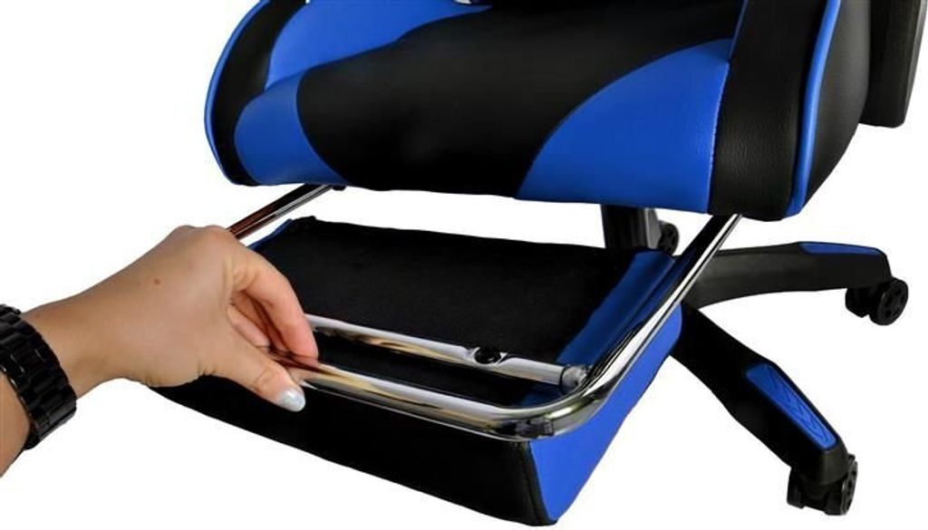 Gaming-Stuhl - schwarz und blau Dunmoon Produktbild 14