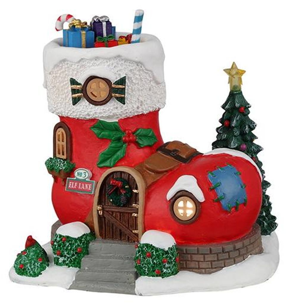 No. 3 Elf Lane battery operated (3V) Kerst LEMAX Productafbeelding 