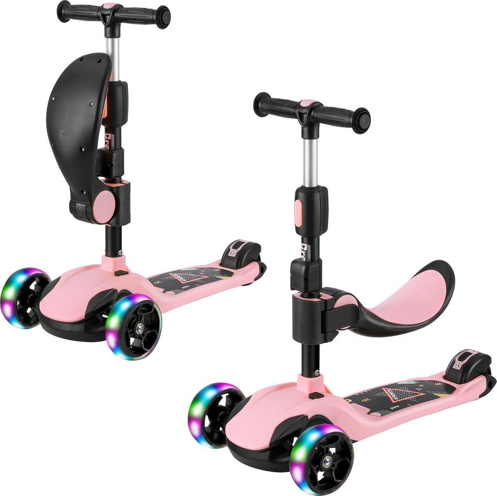 BremToy Kinderroller mit LED-Rädern, Scooter mit Produktbild 