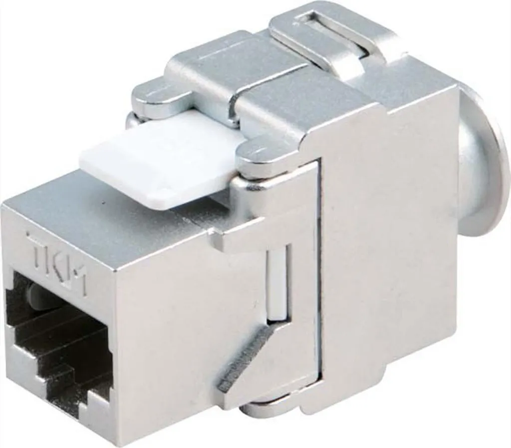 Keystone CAT6a STP 10GB BACHMANN avec technologie LSA boîtier Métal