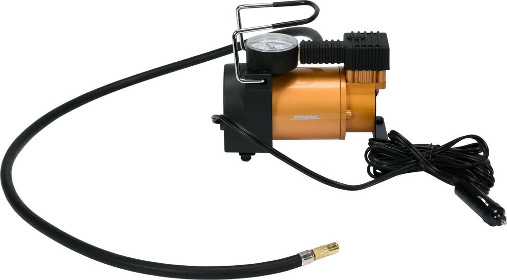Výkonný 12V kompresor do auta s manometrem, 35 l/min, 120 W Obrázek produktu 