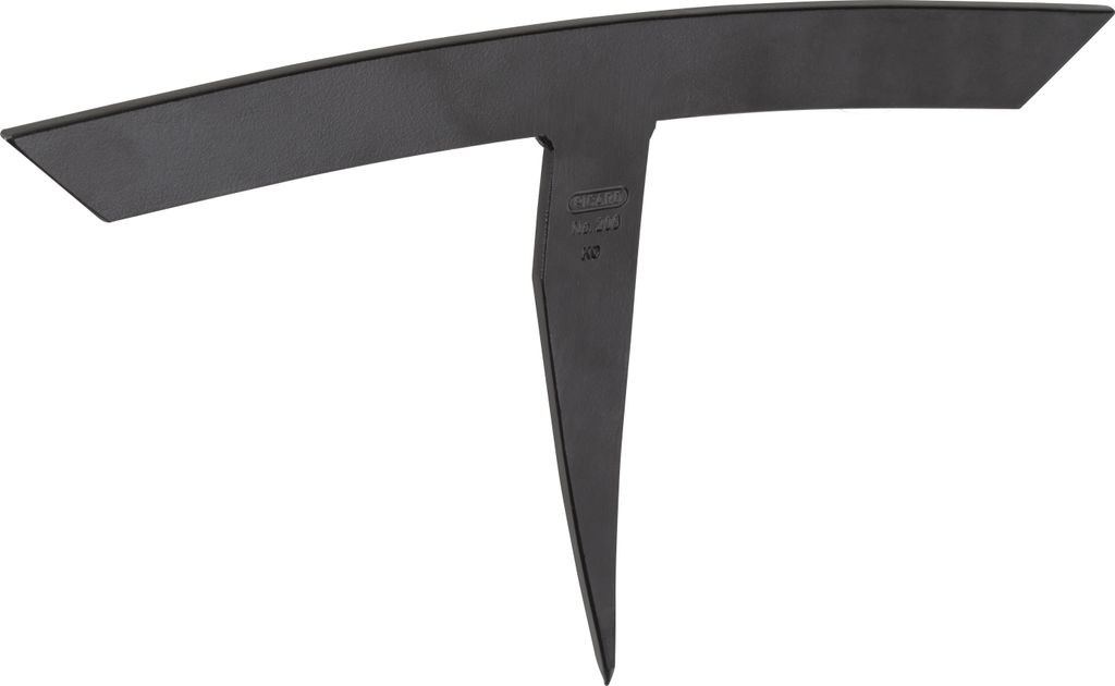 Picard 0020900 560 g gebogen Slaters Amboss – Schwarz Produktbild 