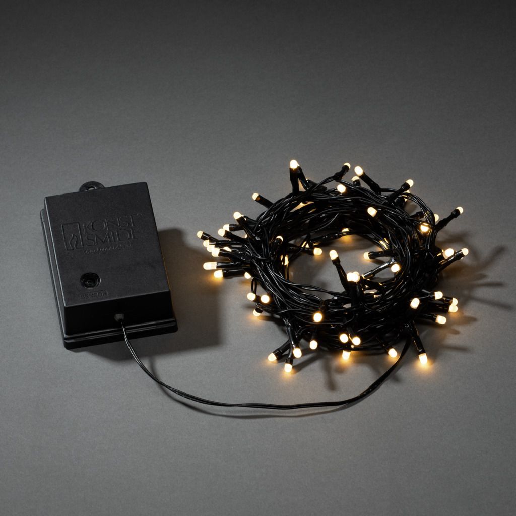 Konstsmide LED Lichterkette, mit an/aus | Lichtervorhänge