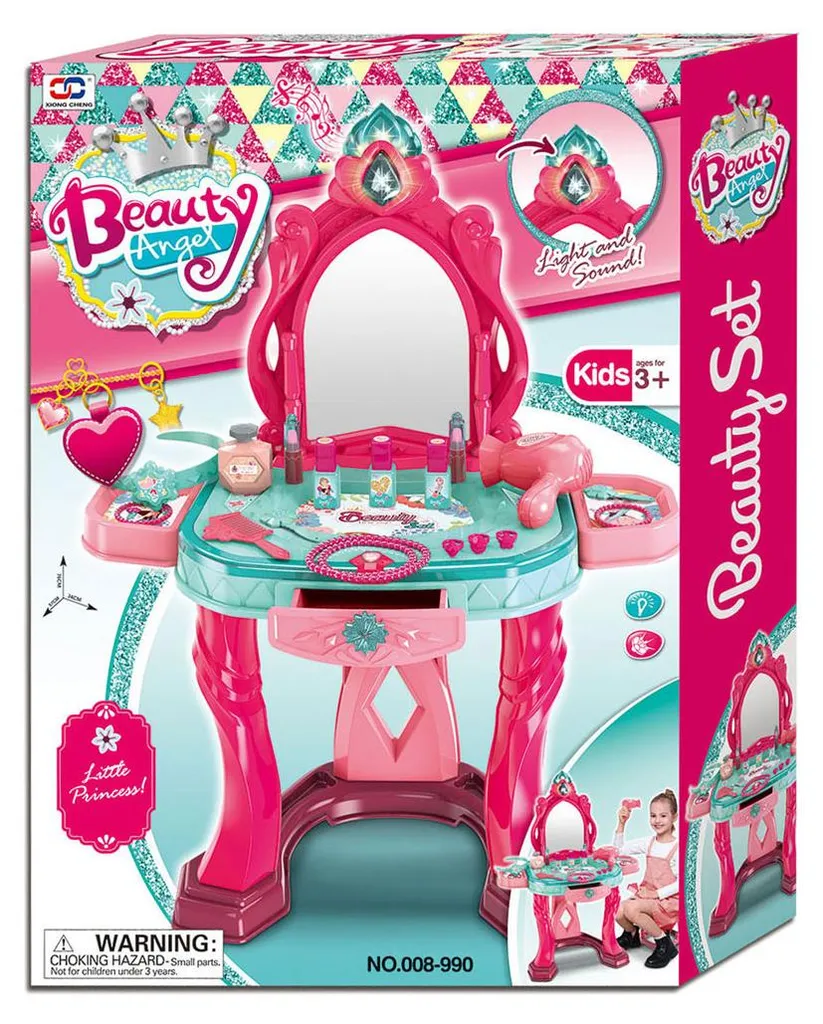 Jouet Maquillage Son et Lumière Princesse Beautyset pour Enfant