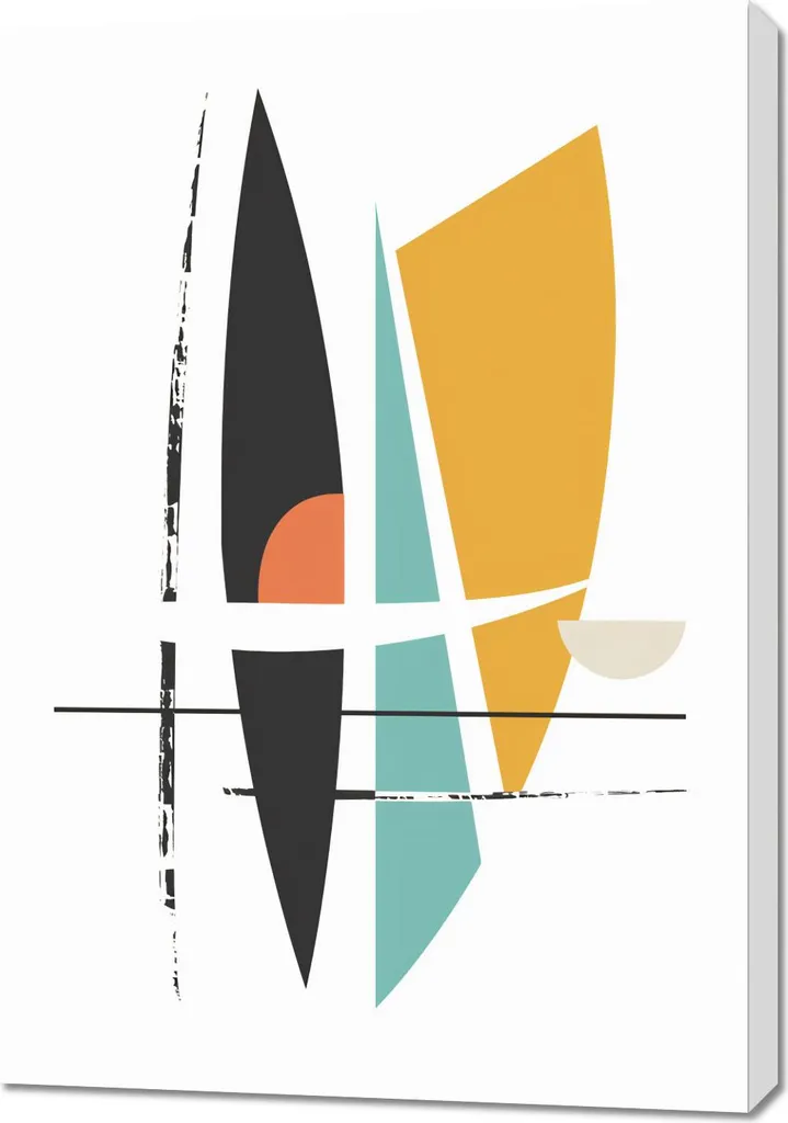 Specifiche Quadro 70x100 cm Avventura Nautica: Stampa Canvas HD