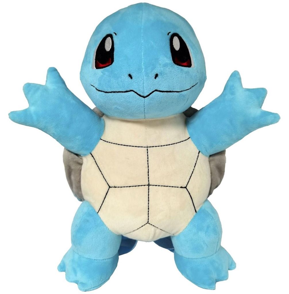 Plyšový batoh Pokémon Schiggy – dětský batoh se zipem Obrázek produktu 