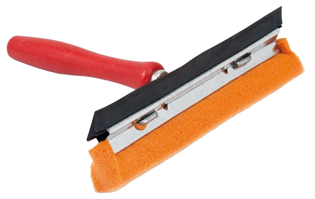 Novaliv Scheibenabzieher Auto 21 cm Holzgriff 16 cm mit Produktbild 