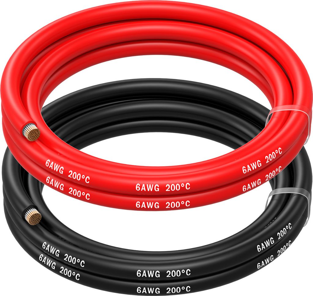 MMOBIEL MMOBIEL 6 AWG Silikon Elektronik Kabel - 6 Gauge Produktbild 