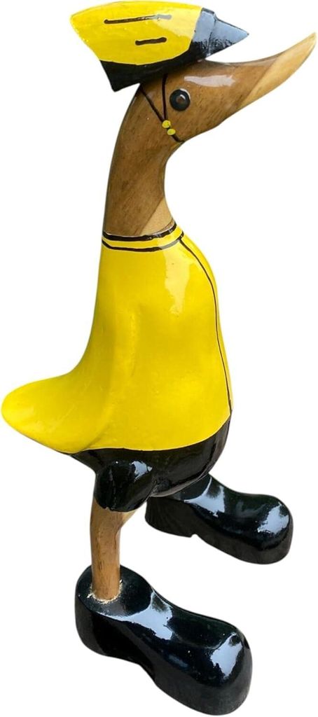 Holzente Fahrradfahrer - Laufente Radfahrer 27-29 cm Ente Produktbild 