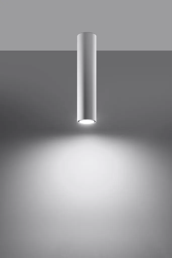 Lampada a soffitto LAGOS 40 bianco 1xGU10 10W acciaio 40x6x6cm Sollux Lighting - 27