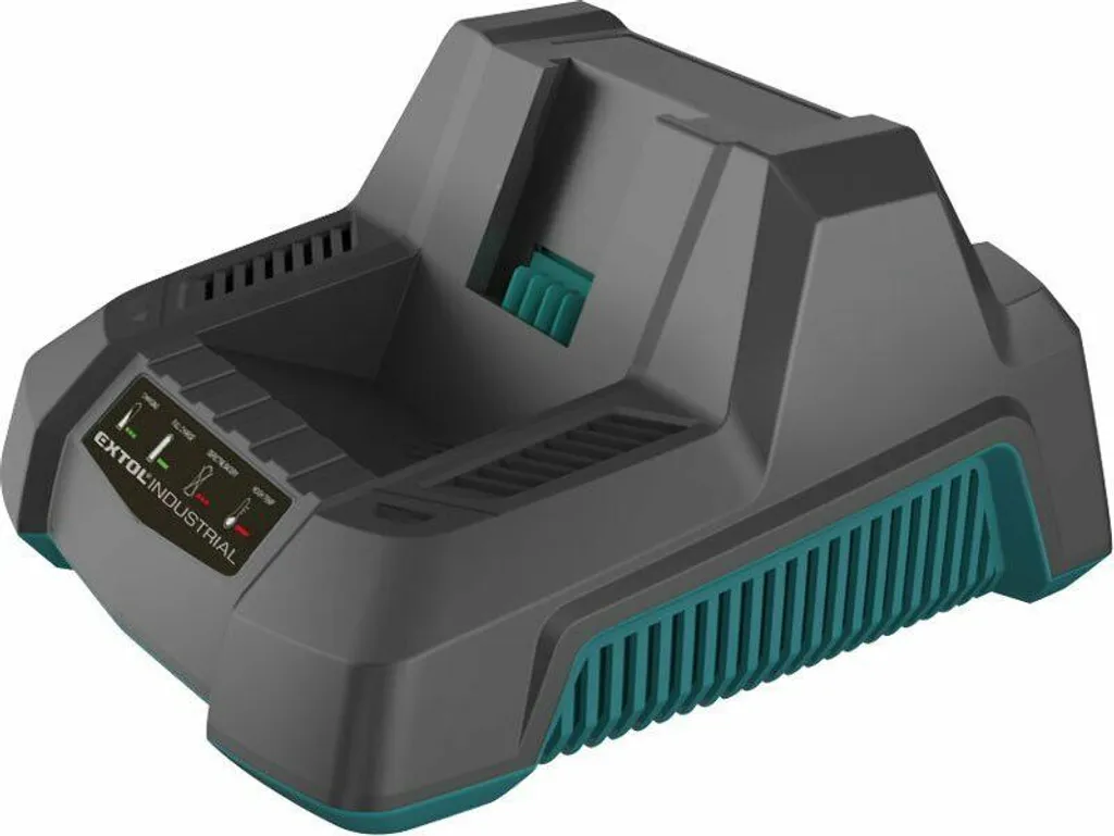 Station de charge rapide EXTOL INDUSTRIEL compatible batterie série 18V - 2