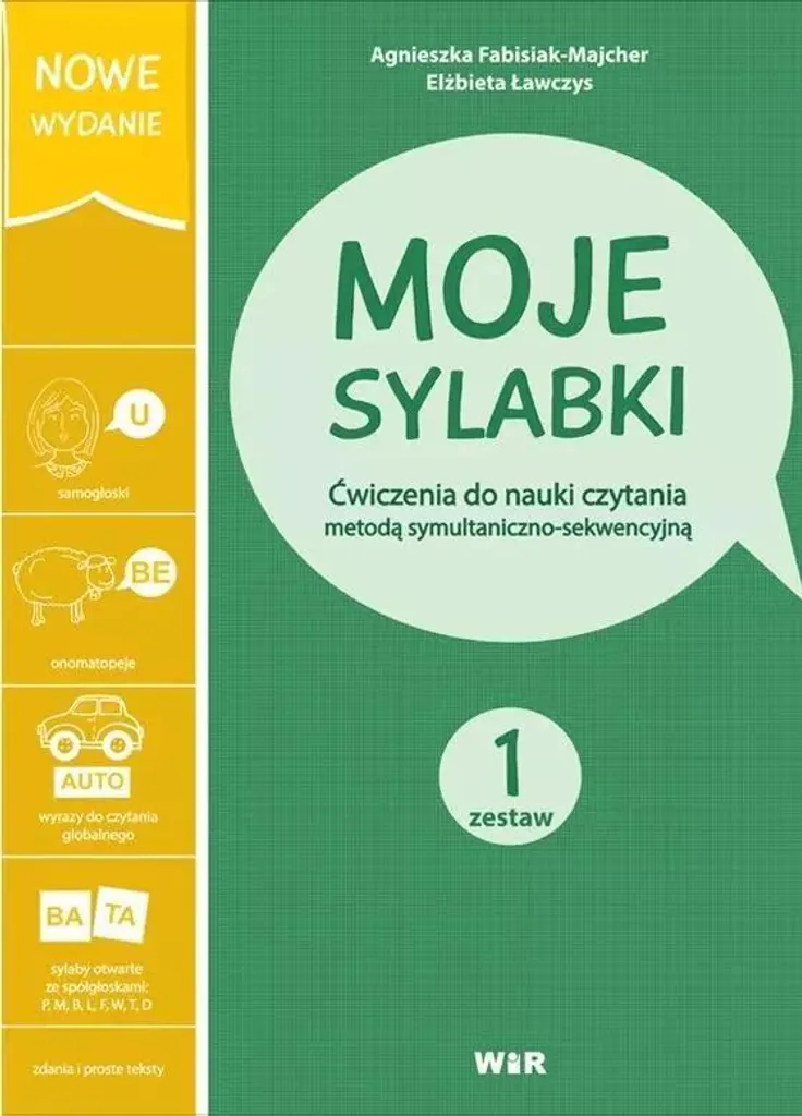 Moje sylabki Zestaw 1 : Aider votre enfant à lire sans stress