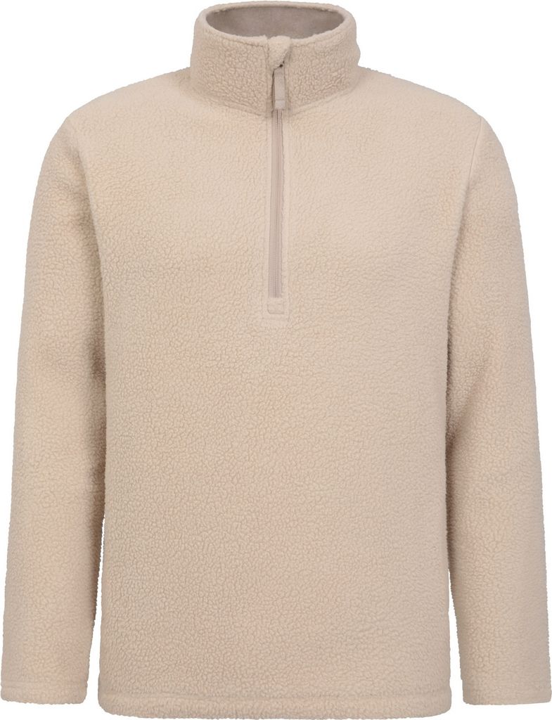 Mountain Warehouse - "Ted" Fleece-Oberteil mit halbem Reißverschluss für Herren MW3568 (XXL) (Beige)