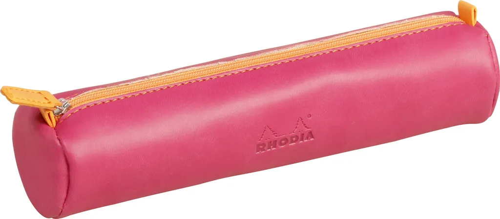 Cahier de croquis Rhodia framboise au format panoramique unique et élégant