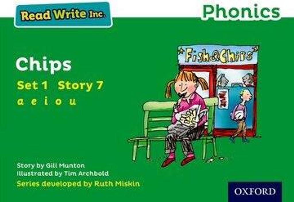 Read Write Inc. Phonics: 7 Chips (Grünes Set 1 Geschichtenbuch)