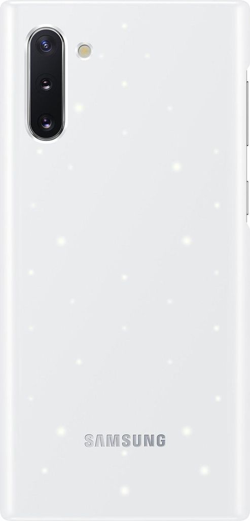 Samsung Galaxy Note 10 Hülle - Kunstleder - Samsung Backcover - Weiß